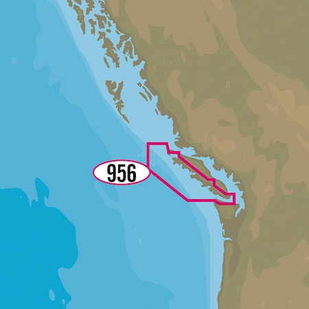 C-Map MAX-N+ NA-Y956 - Victoria, BC to Cape Scott NA-Y956